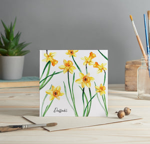 Daffodil greeting card