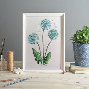 Dandelion clocks