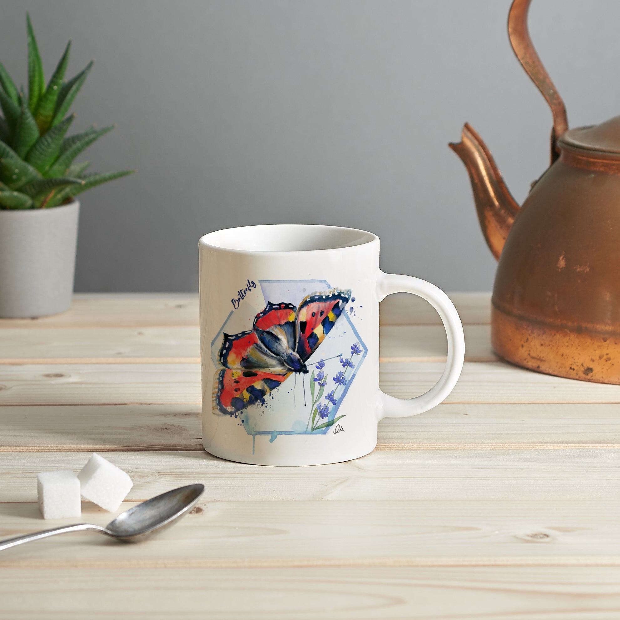 Butterfly mug